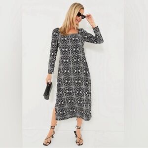 Tuckernuck Hyacinth House Sabrina Midi Dress size XS